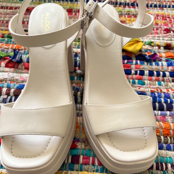 ALDO chunky platform sandals for women Size 10 - Picture 2 of 5